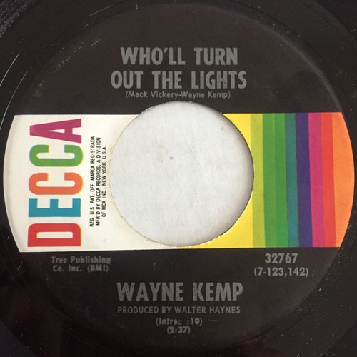 Wayne kemp who turn - kemp,