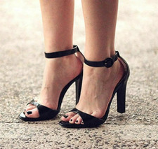 Zara Neuf Femme Cuir Noir