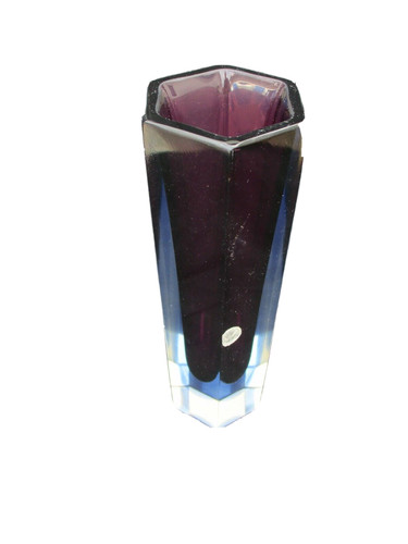 Vase verre sommerso - , murano