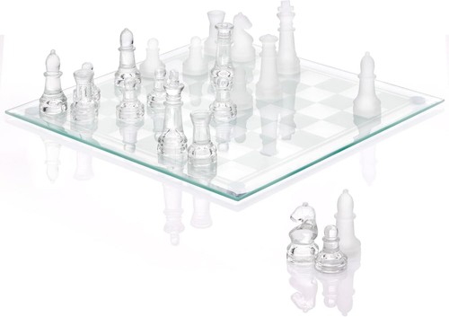 Jeu échecs verre fins - jeu,