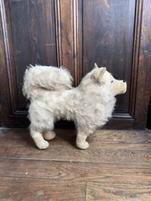 Steiff Chien Giant Jouet Peluche Ancien 
