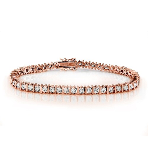 Bracelet chaîne tennis - chaîne,