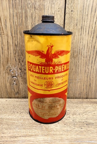 Ancien bidon huile