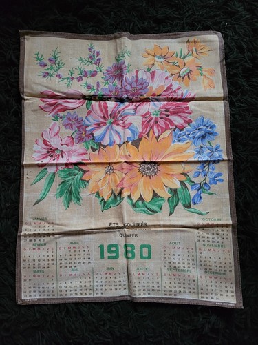 Ancien torchon 1980 tissu - ancien,