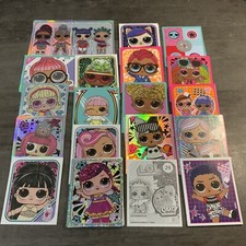 LOL SURPRISE! OMG 2020 - Lot de 10 images Stickers Panini au choix!