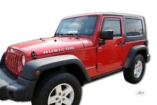 Deflecteurs D'Air / De Vent Pour Jeep Wrangler 2007-2018 3/5-Portes 2-Pcs