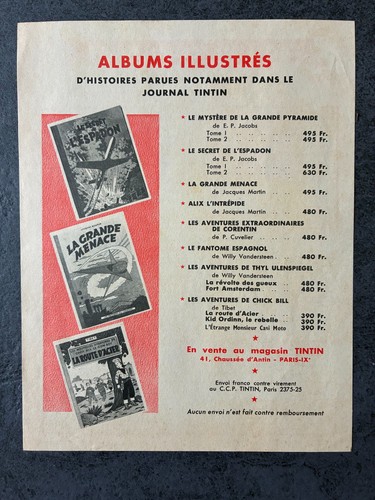 Flyer publicitaire albums - flyer,