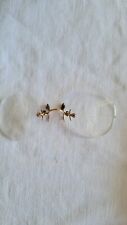 ANCIENNE LUNETTE DORE PINCE NEZ  BINOCLE A METTRE SUR LE NEZ 1900