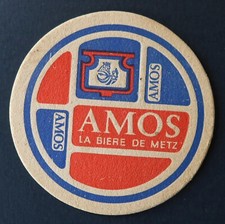 Ancien sous-bock AMOS La
