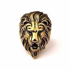 Bague tête de lion