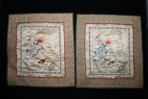Chine napperons en soie - 2,