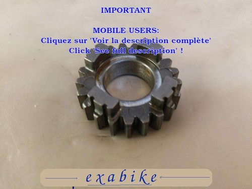 Pignon boite pour honda cm - pignon,