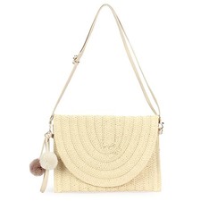 Pochette De Paille Sac A Main