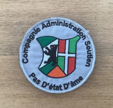 INSIGNE TISSU COMPAGNIE D ADMINISTRATION ET DE SOUTIEN DU 110 RI OCCASION