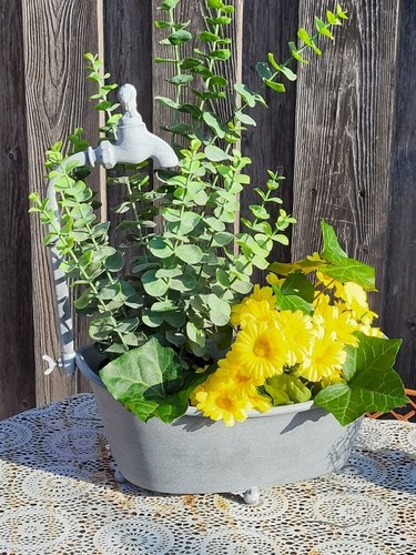 Jardinière shabby chic - , avec