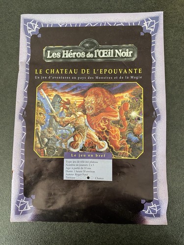 Notice officielle les - notice, héros