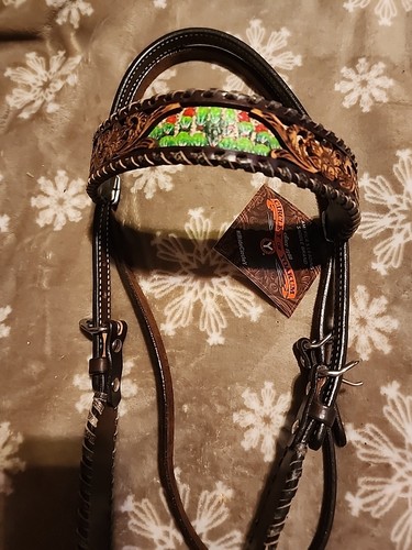 Circle western horse bridle - y,