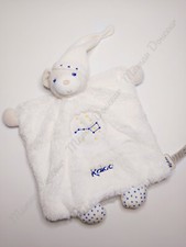 Doudou Plat/Marionnette Ours Blanc Bonnet Ma Petite Étoile Constellation - Kaloo