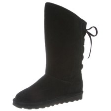 BEARPAW Phylly Bottes D'Hiver Femmes Lammfellstiefel Bottes 1955W Noir