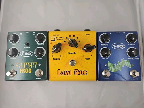 Three effects pedals seymour - three,