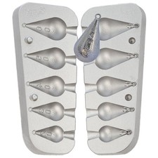 Moule à plomb poire 20-30-40-50-60g  -Livraison gratuite- PAWIS PECHE(F91)