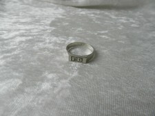 Ancienne bague chevalière Art