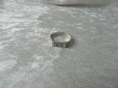 Ancienne bague chevalière art - ancienne,