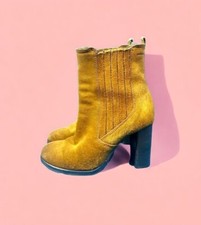 ? GEOX Pointure 37 ? bottines cuir retourné daim suedine bottes chaussures