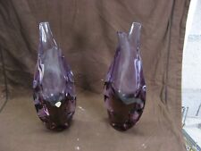 Très beaux vases en cristal