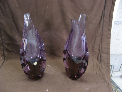 Très beaux vases - , cristal