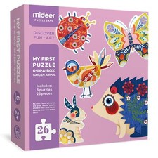 Mideer Mon Premier Puzzle Jigsaw Jardin Animal Enfants 24 Pièce Éducatif