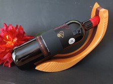 Présentoir à Bouteille en Bois - Porte Vin - Vintage 90's