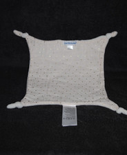🍀Doudou Plat Carré Blanc