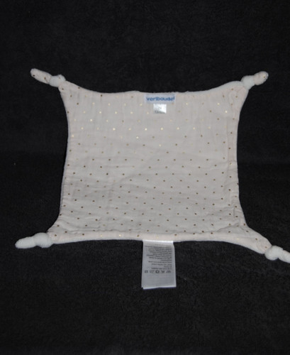Doudou plat carré blanc - 🍀doudou,