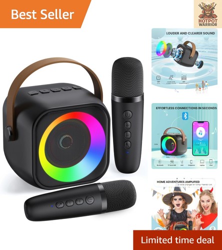 Mini karaoke machine with - karaoke, 2