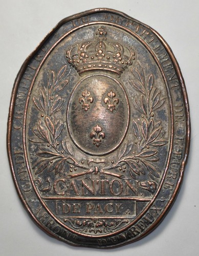 Plaque métier pacy - de, garde