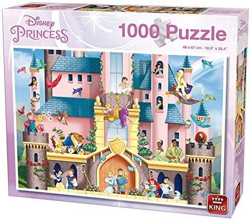 King puzzle disney princesse - puzzle,