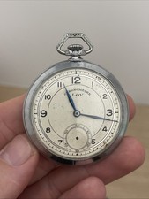 MA COLLECTION Montre LOV Gousset mécanique mouvement chronomètre FONCTIONNE