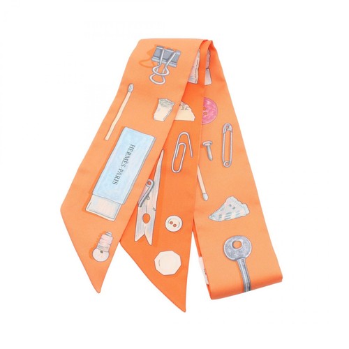 écharpe ruban hermes sergé - Écharpe,