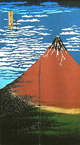 Rideau tapisserie japonais