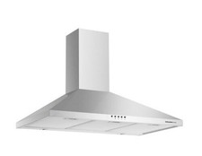 Glem Gaz GHP945IX Hotte Murale Avec Cheminée 3 Vitesse 90CM