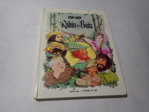 Livre pop robin des - pop, up