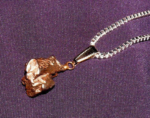 Pendentif météorite campo - pendentif,