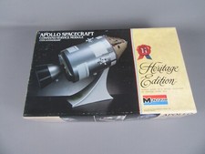 C194 Vintage 1984 Monogram 6061 USA Apollo Spacecraft Maquette 1:32 + Boite