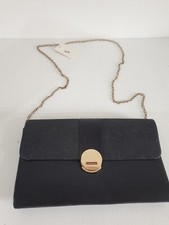 Sac à bandoulière noir paillette, très bon état, 26x15cm