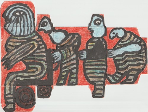 Art brut singulier - brut,