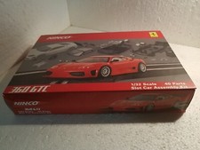 QQ 50408 NINCO Ferrari 360 GTC 40 Pièces Slot Car Assemblage Kit Rouge En Kit