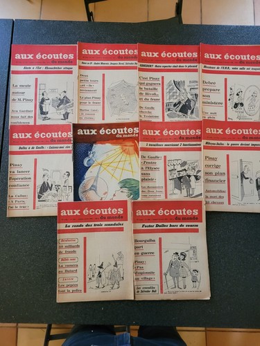 Lot revues anciennes - de,