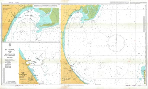 Carte marine ancienne - marine,