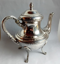 Ancienne verseuse à café ou théière métal argenté